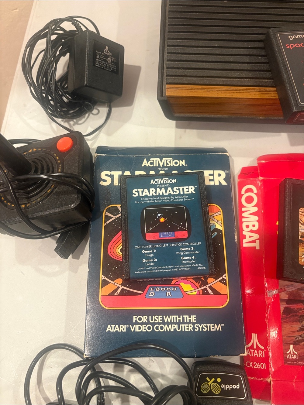 Atari Classic Video Computer System Console with Joysticks Not tested (as is) - Picture 4 of 7